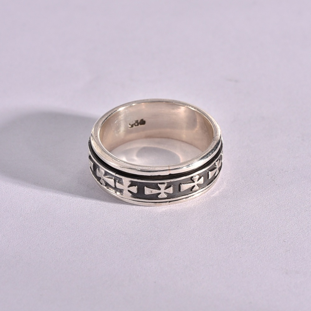 Sterling Silver Spinner Ring